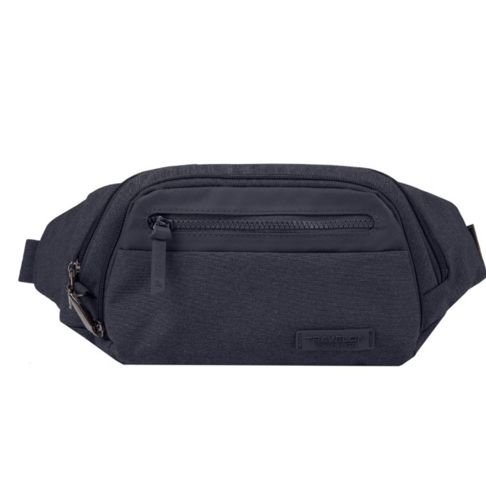 Travelon Anti-Theft Metro Waist Pack or Cross Body bag - new, navy heather